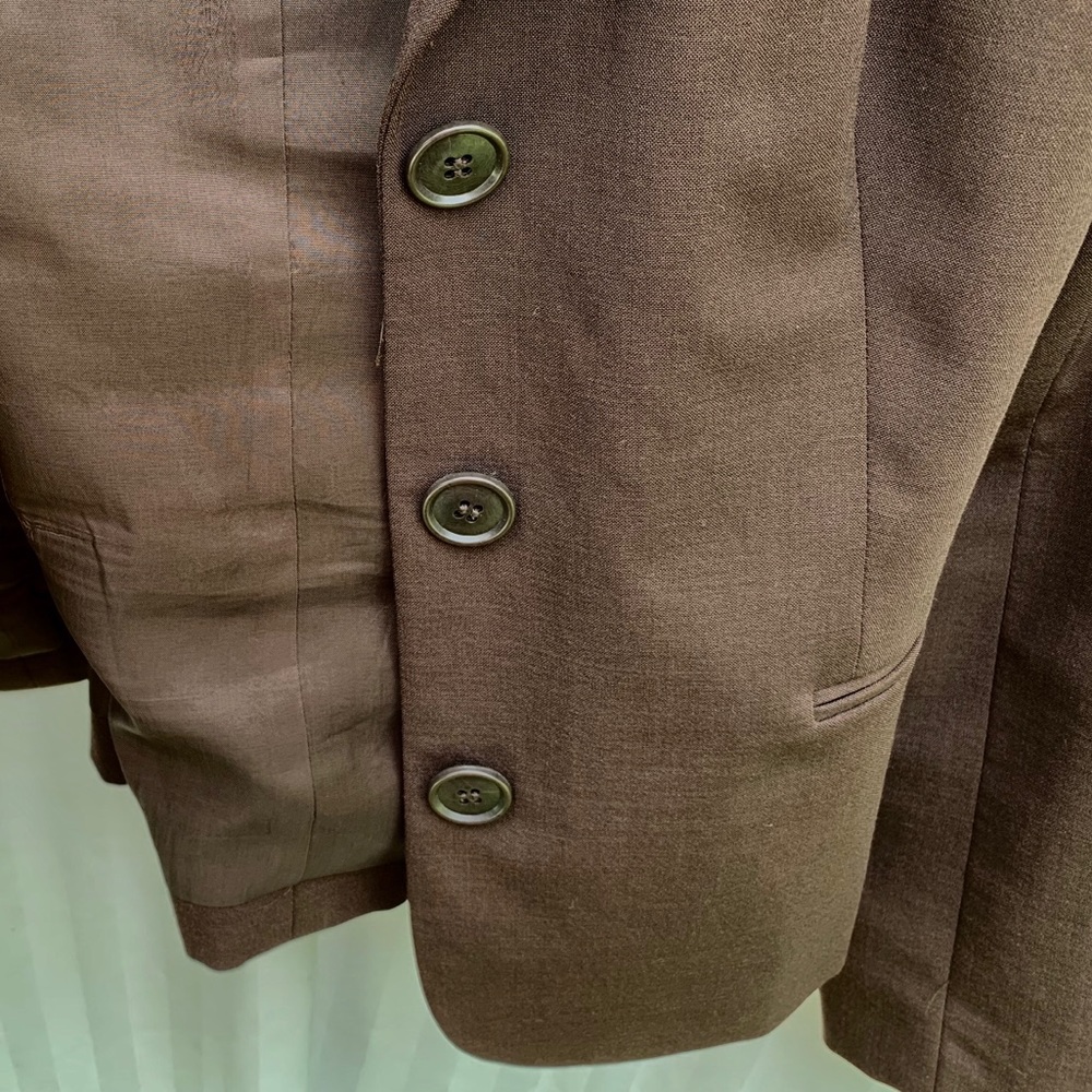 🦉Ann Taylor Loft Brown Blazer | Lined Work Blazer - Picture 8 of 8